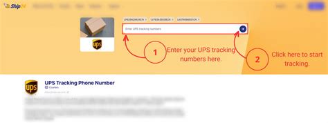 ups tracking phone number